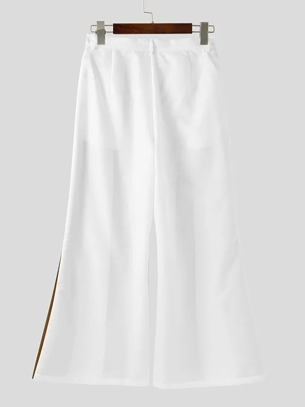 Men's Color Block Wide Leg Casual Pant SKUL36782 sold by Incerunmen product image thumbnail 5