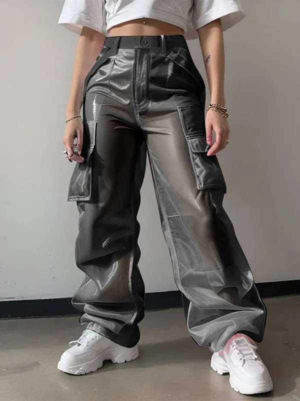 Mens Gradient Sheer Loose Casual Pant SKUL03640 sold by Incerunmen product image thumbnail 2