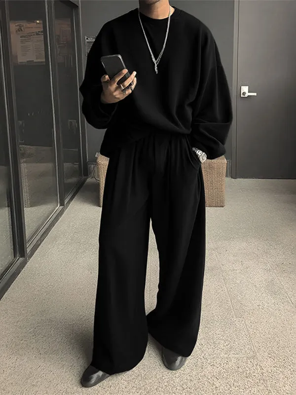 Men's Solid Color Casual Two Pieces Outfit SKUL28508 sold by Incerunmen