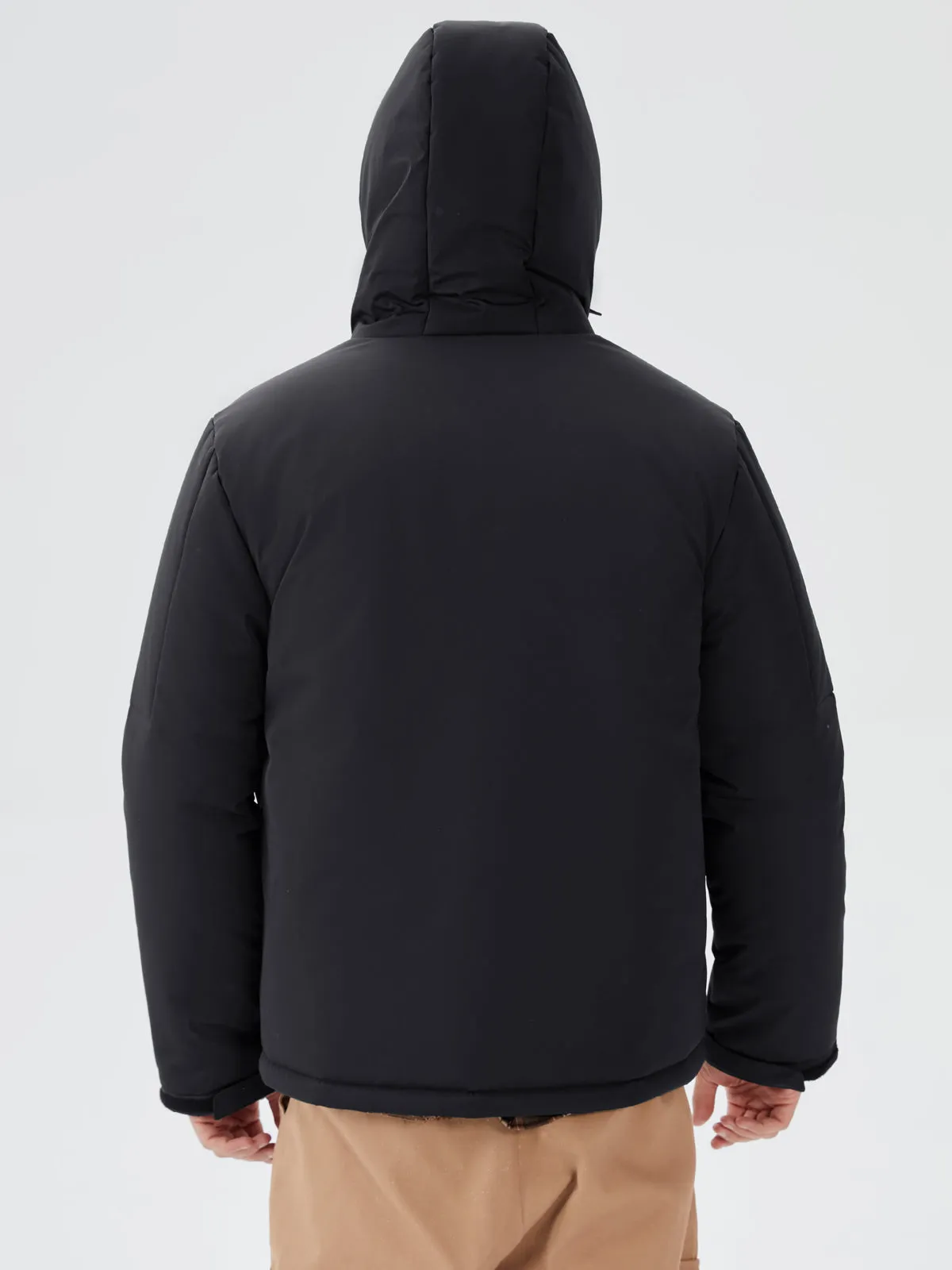 Men's Solid Color Heated Long Sleeve Jacket SKUL14478 sold by Incerunmen product image thumbnail 4