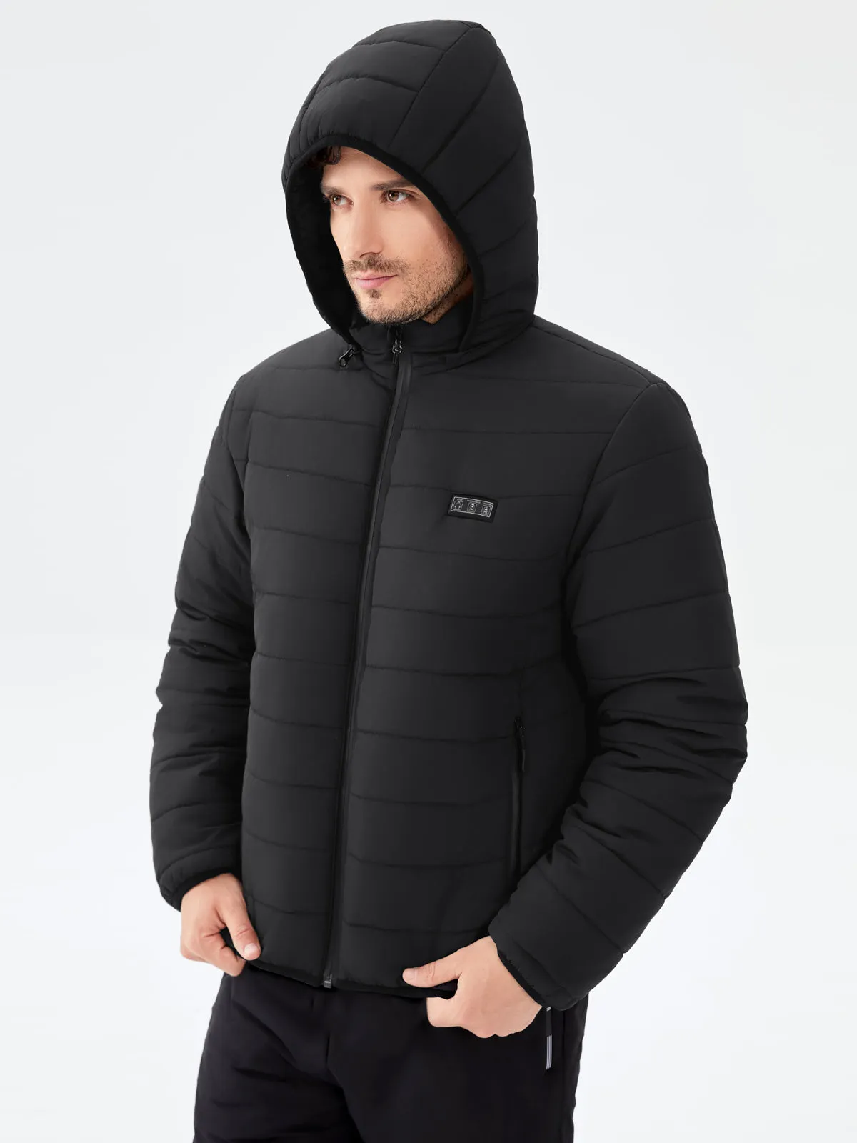 Men's Solid Color Heated Long Sleeve Jacket SKUL14473 sold by Incerunmen product image thumbnail 2