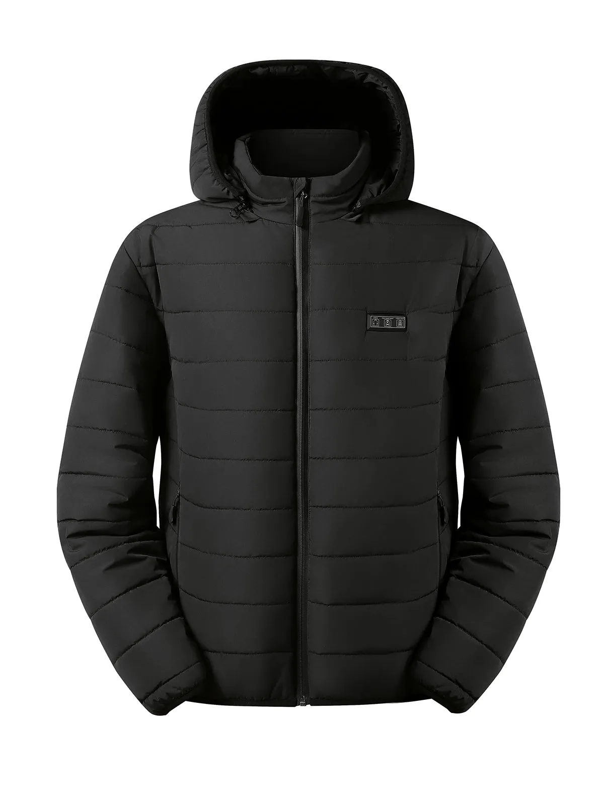 Men's Solid Color Heated Long Sleeve Jacket SKUL14473 sold by Incerunmen product image thumbnail 4