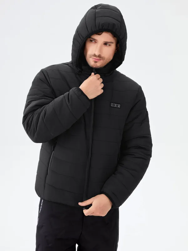 Men's Solid Color Heated Long Sleeve Jacket SKUL14473 sold by Incerunmen