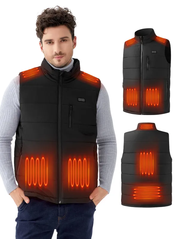 Men's Solid Color Heated Tank SKUL14461 sold by Incerunmen