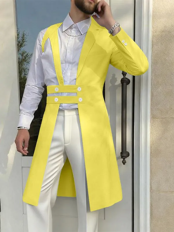 Men's Deconstructed One Shoulder Casual Blazer SKUL39005 sold by Incerunmen product image thumbnail 3