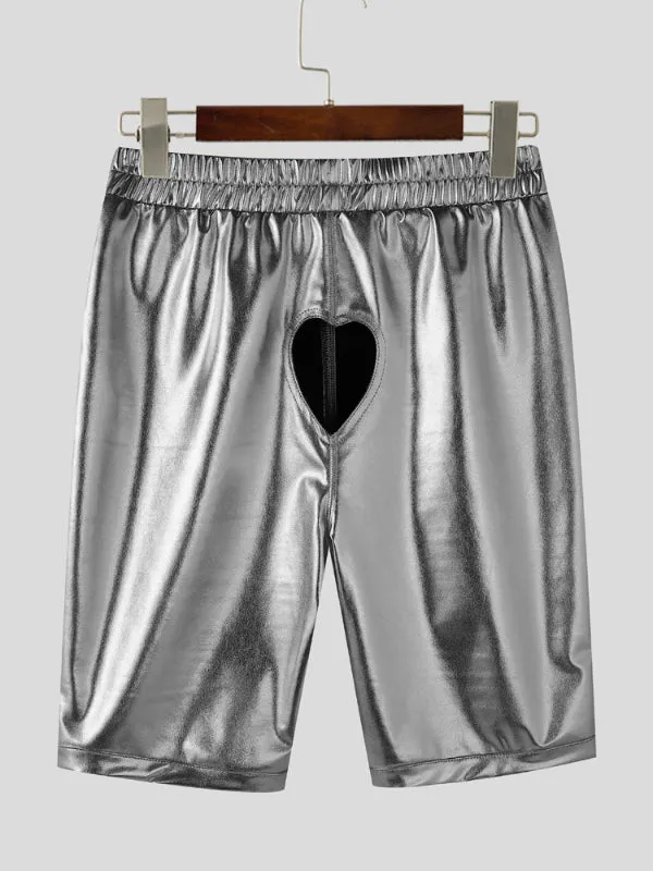 Mens Glitter Hollow-Out Casual Short SKUL18898 sold by Incerunmen product image thumbnail 5