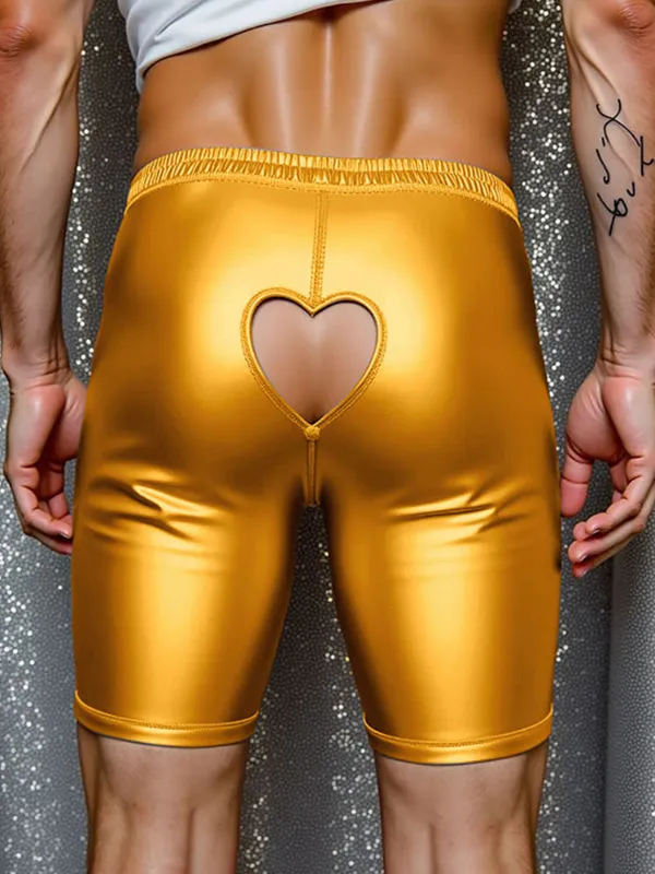 Mens Glitter Hollow-Out Casual Short SKUL18898 sold by Incerunmen product image thumbnail 3