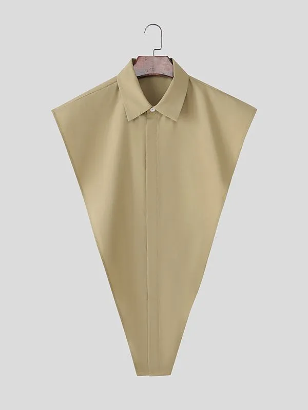 Men's Solid Color Inverted Triangle Sleeveless Shirt SKUL42636 sold by Incerunmen product image thumbnail 4