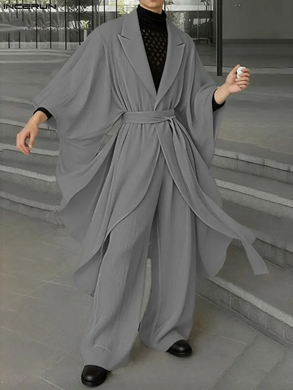 Men's Loose Waist Casual Two Pieces Outfit SKUL39011 sold by Incerunmen product image thumbnail 3