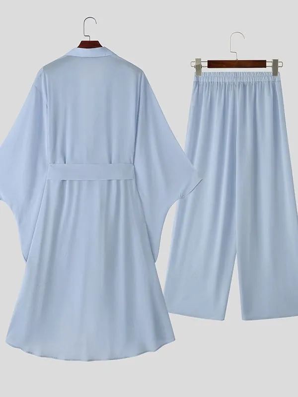 Men's Loose Waist Casual Two Pieces Outfit SKUL39011 sold by Incerunmen product image thumbnail 5