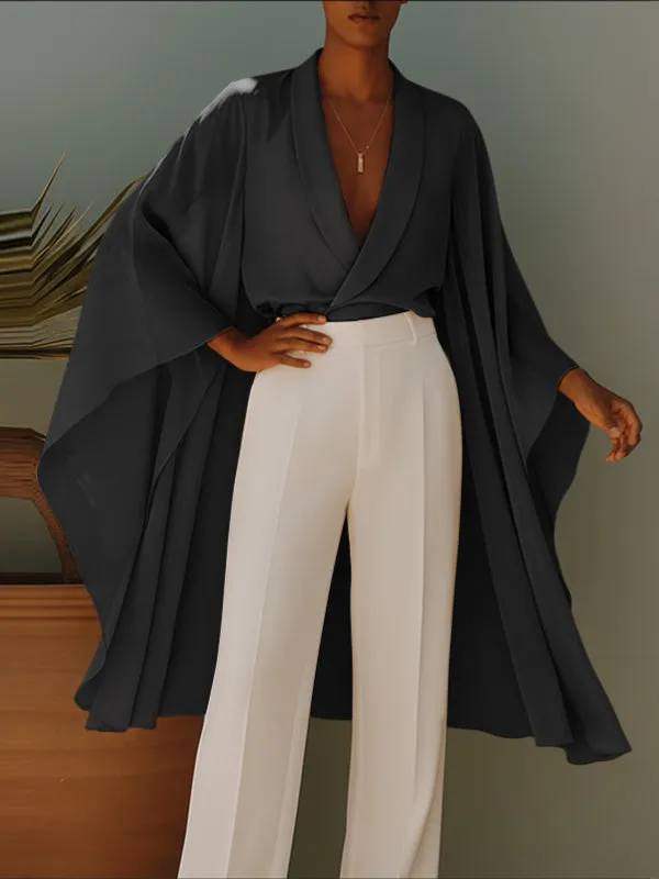 Men's Deconstructed Solid Color Loose Shirt SKUL41279 sold by Incerunmen product image thumbnail 2