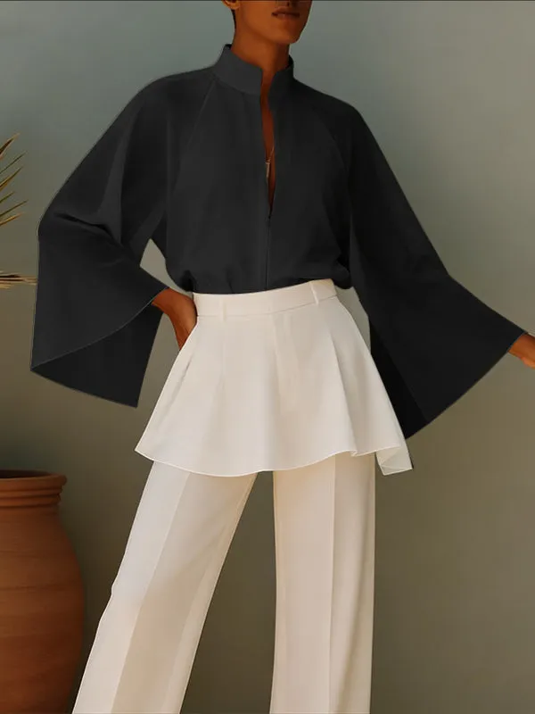 Men's Sheer Flared Long Sleeve Shirt SKUL41276 sold by Incerunmen product image thumbnail 2