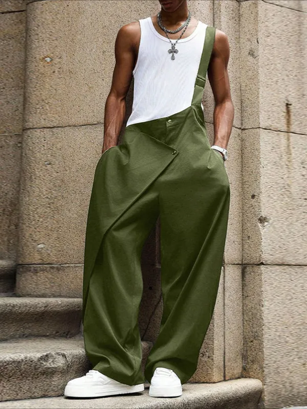 Men's Deconstructed One Shoulder Jumpsuit SKUL35123 sold by Incerunmen