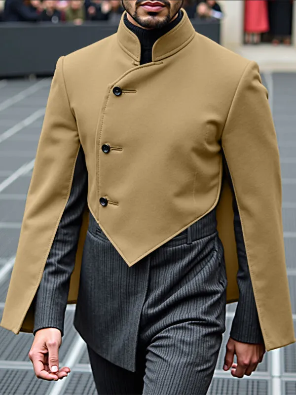 Men's Split Cuff Casual Long Sleeve Jacket SKUL29614 sold by Incerunmen