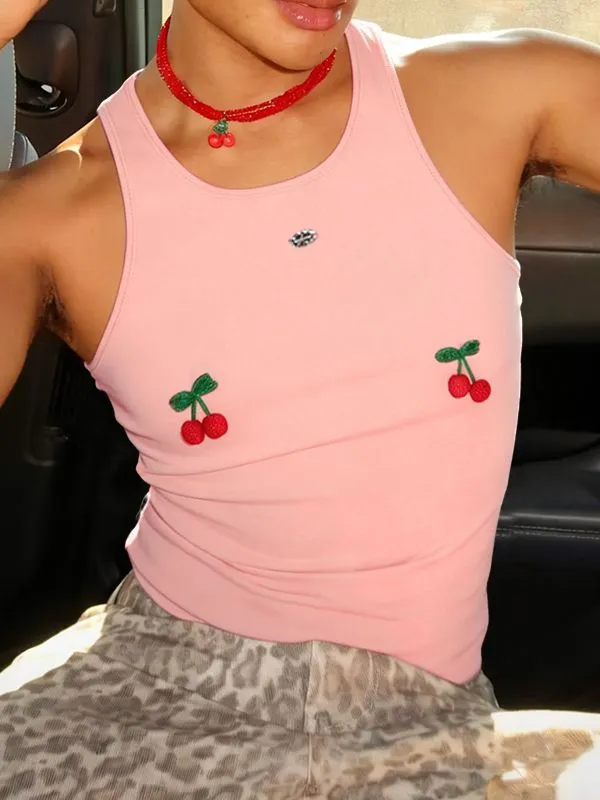 Men's 3D Fruit Pendant Patchwork Tank SKUL42416 sold by Incerunmen