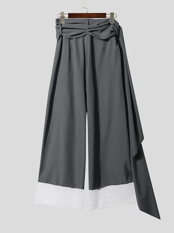 Men's Lace Patchwork Twisted Knot Pant SKUL46125 sold by Incerunmen product image thumbnail 5