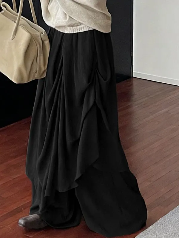 Men's Deconstructed Solid Color Pleated Pant SKUL45422 sold by Incerunmen product image thumbnail 2