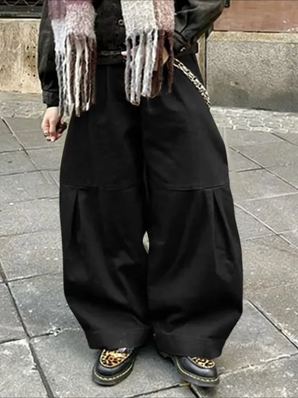 Men's Casual Oversize Loose Wide Leg Pant SKUL49934 made by Incerunmen