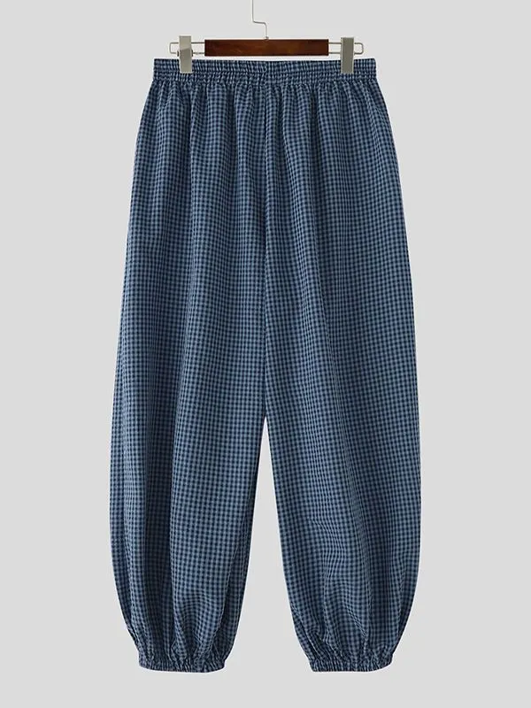 Men's Casual Plaid Lantern Pant SKUL48767 sold by Incerunmen product image thumbnail 5