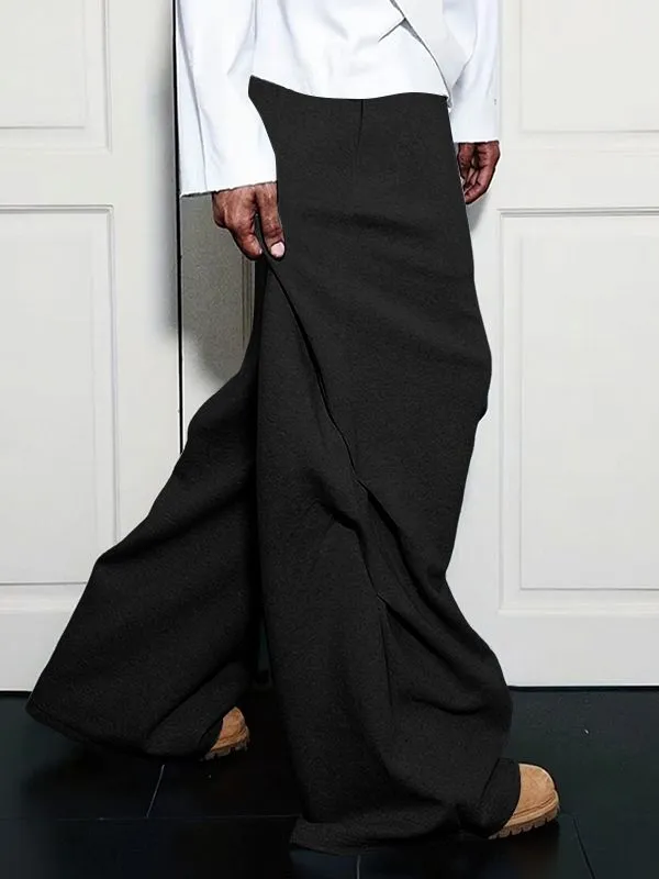 Men's Solid Color Loose Fit Casual Pant SKUL48585 sold by Incerunmen