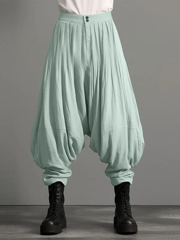 Men's Deconstructed Pleated Lantern Pant SKUL50130 sold by Incerunmen product image thumbnail 2