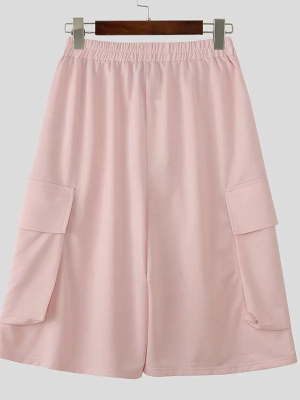 Men's Casual Pocket 3/4 Length Short SKUL50125 sold by Incerunmen product image thumbnail 5
