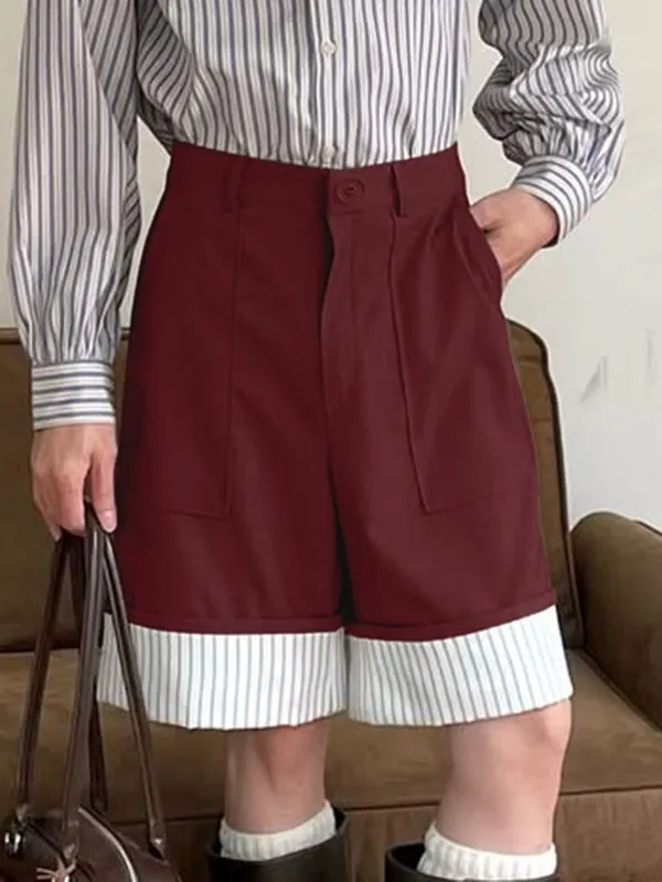 Men's Striped Contrast Casual Short SKUL48726 sold by Incerunmen product image thumbnail 3