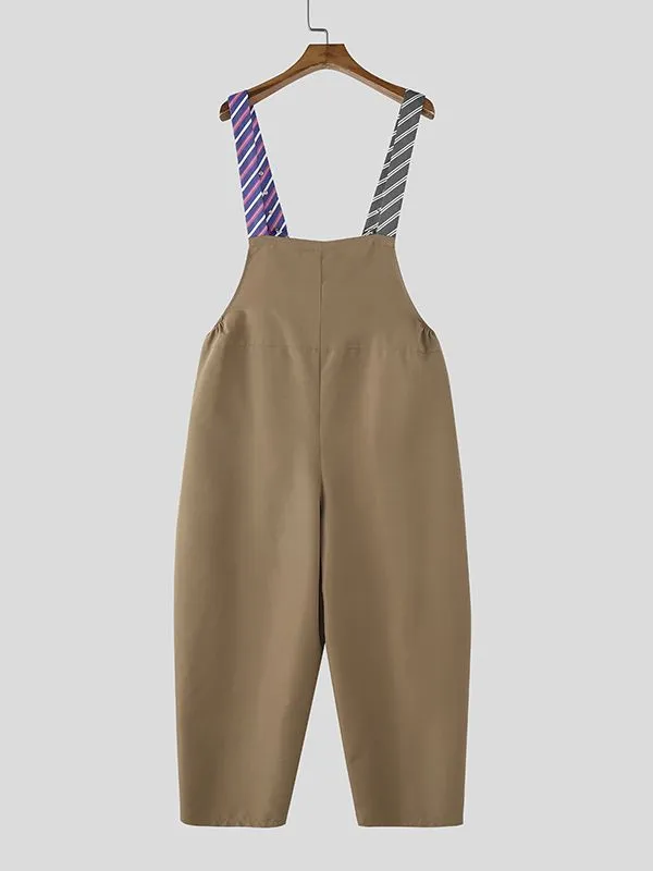 Men's Striped Tie Patchwork Jumpsuit SKUL50133 sold by Incerunmen product image thumbnail 5