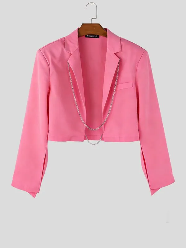 Men's Deconstructed Split Sleeve Design Casual Blazer SKUL53015 sold by Incerunmen product image thumbnail 4