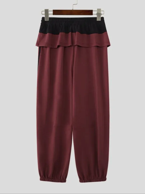 Men's Contrast Color Textured Casual Pant SKUL51870 sold by Incerunmen product image thumbnail 5