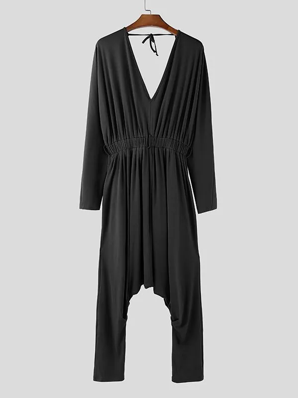 Men's Solid Color Deconstructed Harem Jumpsuit SKUL51257 sold by Incerunmen product image thumbnail 5