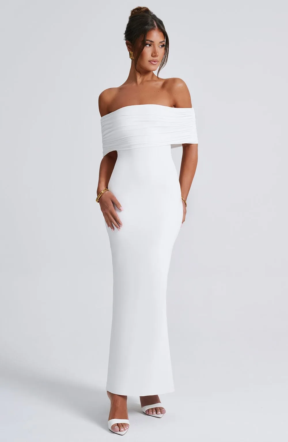Belinda Maxi Dress - White sold by Babyboo Fashion product image thumbnail 5