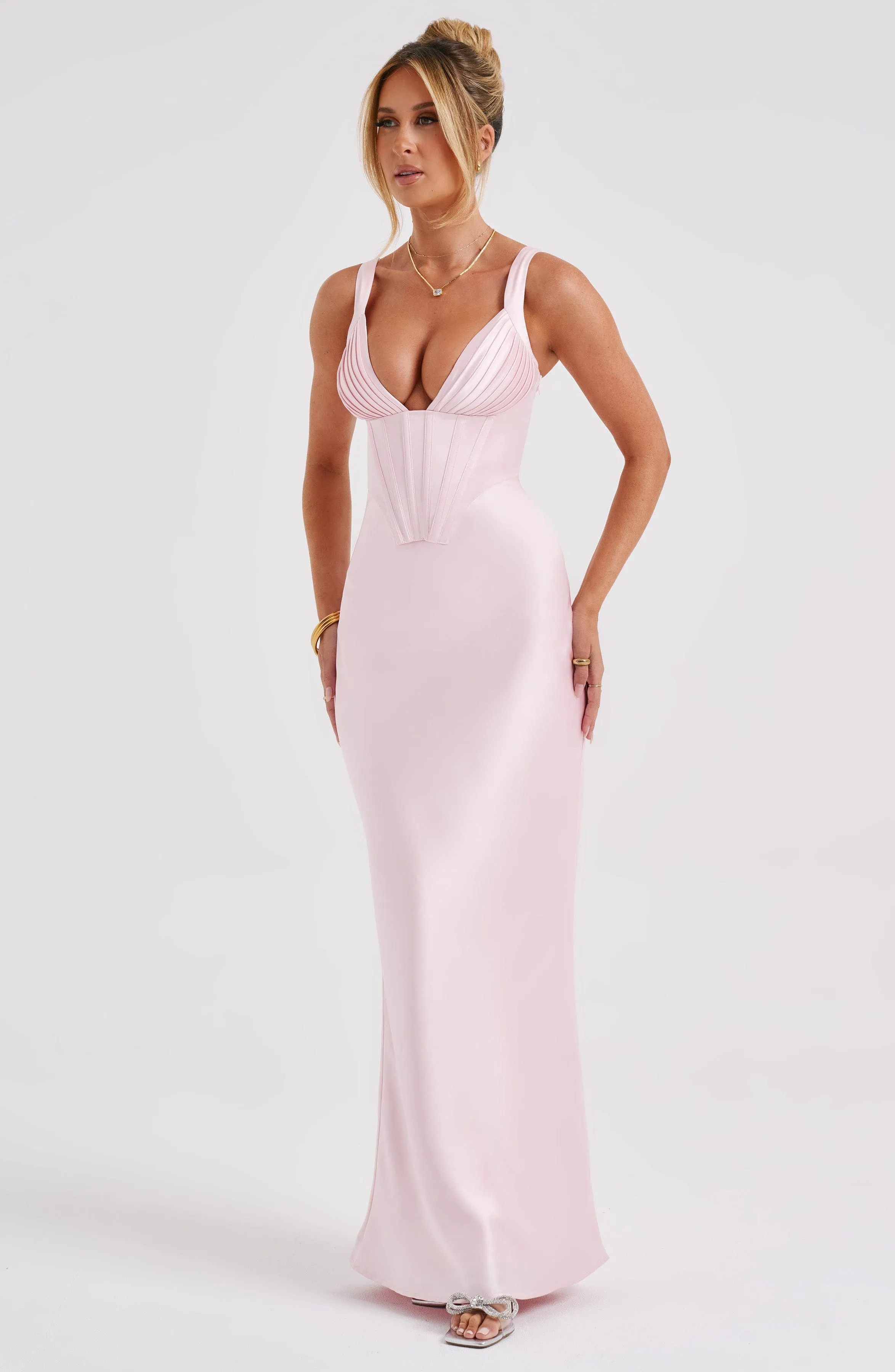 Shae Maxi Dress - Blush sold by Babyboo Fashion product image thumbnail 4