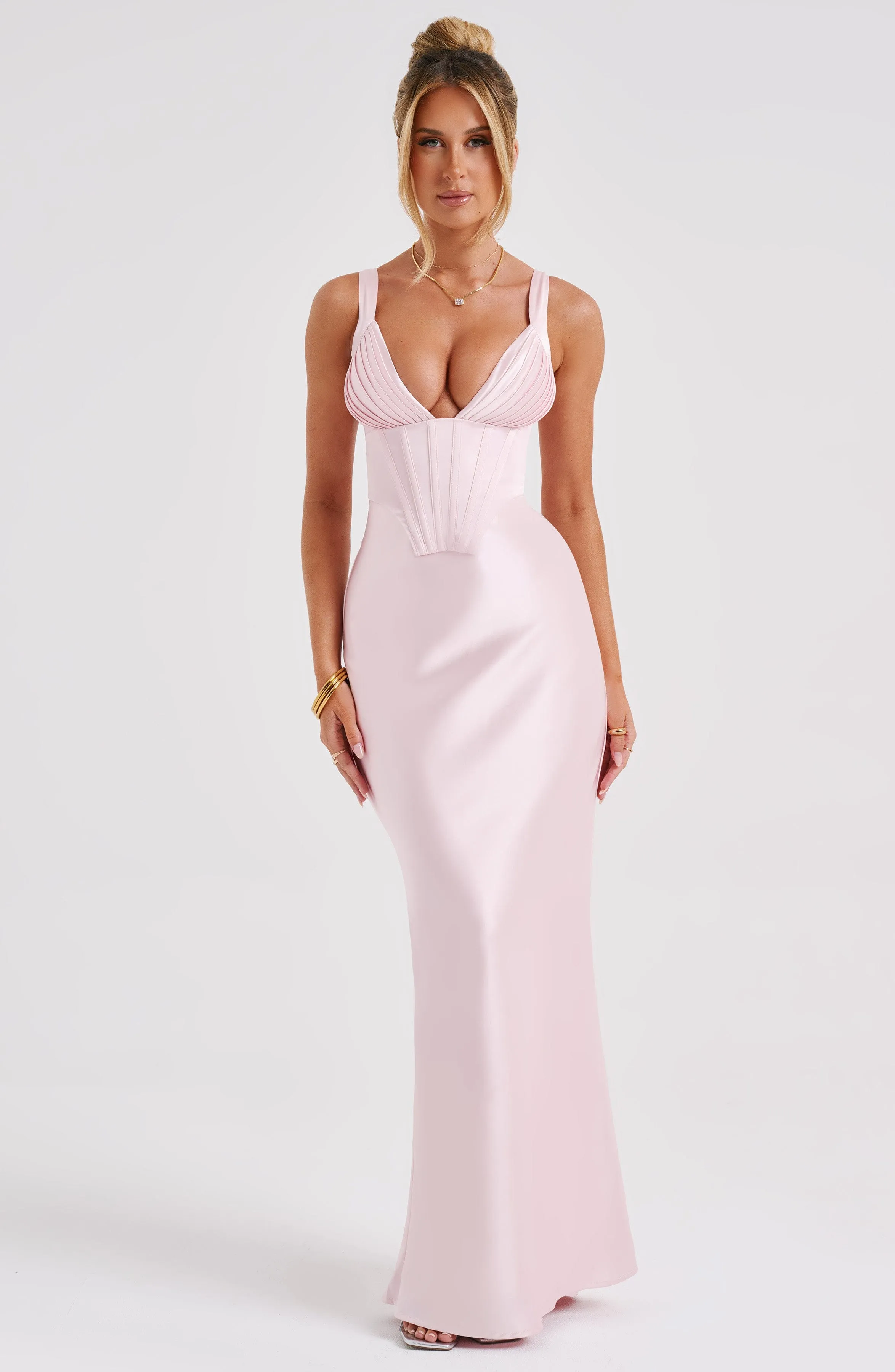 Shae Maxi Dress - Blush sold by Babyboo Fashion product image thumbnail 5