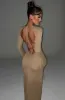 Nadia Maxi Dress - Gold Sparkle sold by Babyboo Fashion