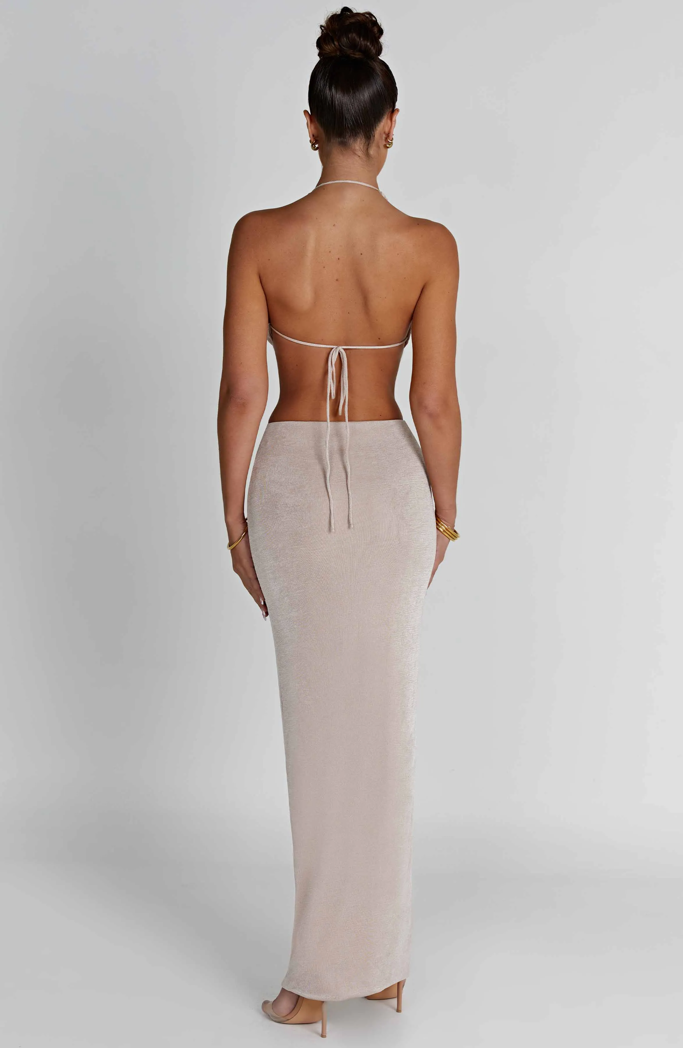 Fifi Maxi Skirt - Champagne sold by Babyboo Fashion product image thumbnail 5