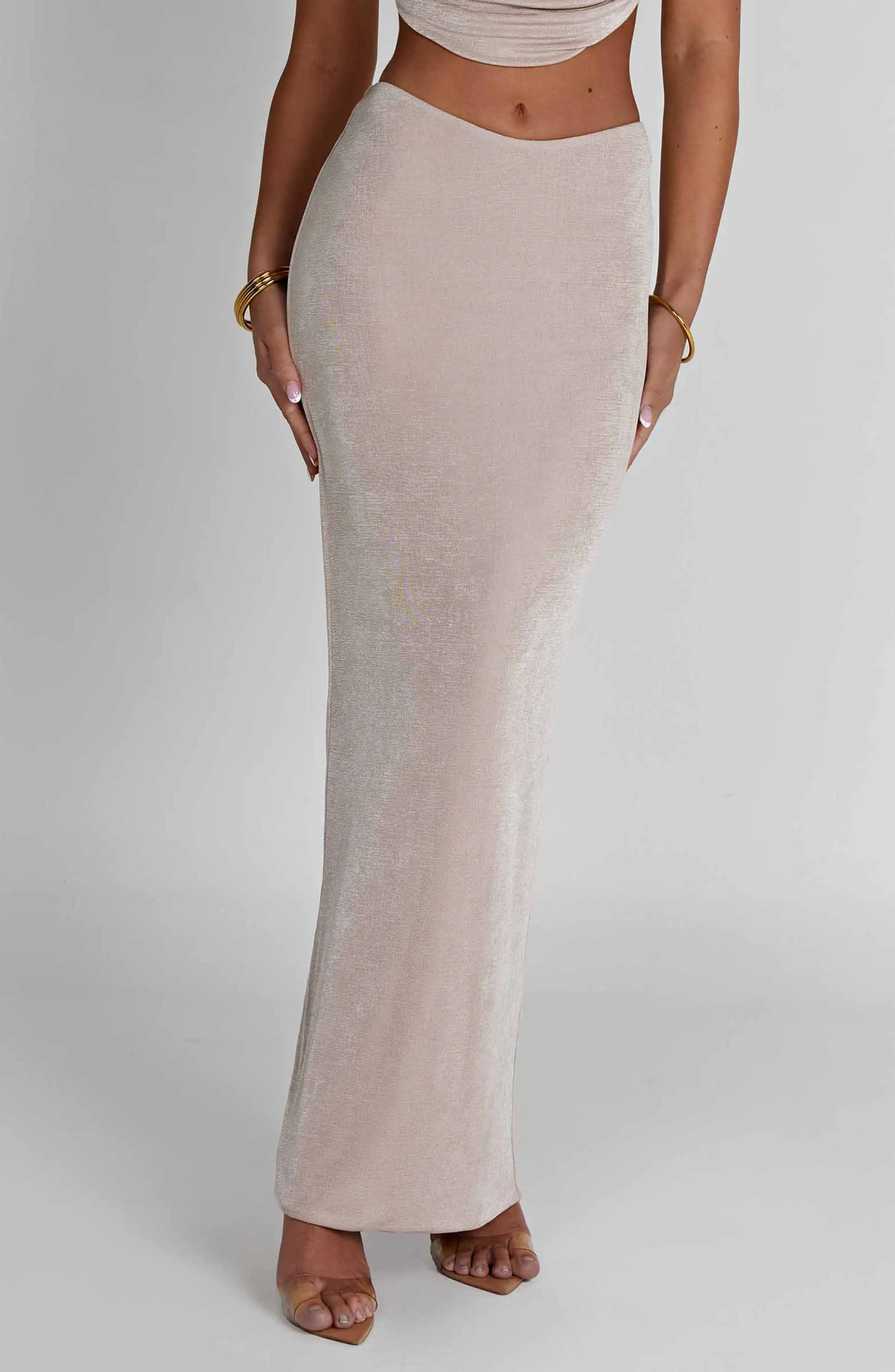 Fifi Maxi Skirt - Champagne sold by Babyboo Fashion product image thumbnail 4