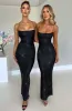 Nessa Maxi Dress - Black Sparkle sold by Babyboo Fashion