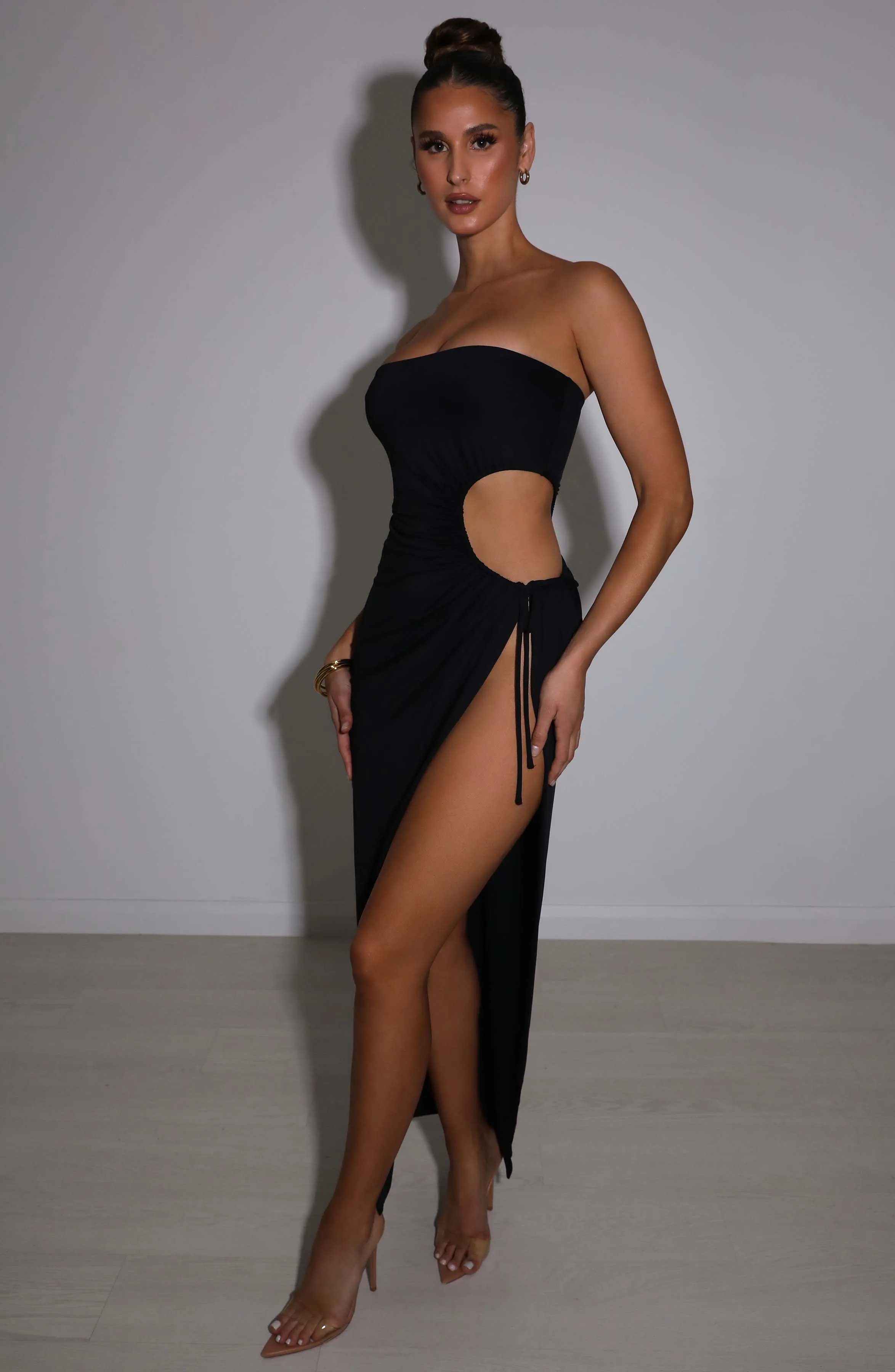 Indigo Maxi Dress - Black sold by Babyboo Fashion product image thumbnail 4