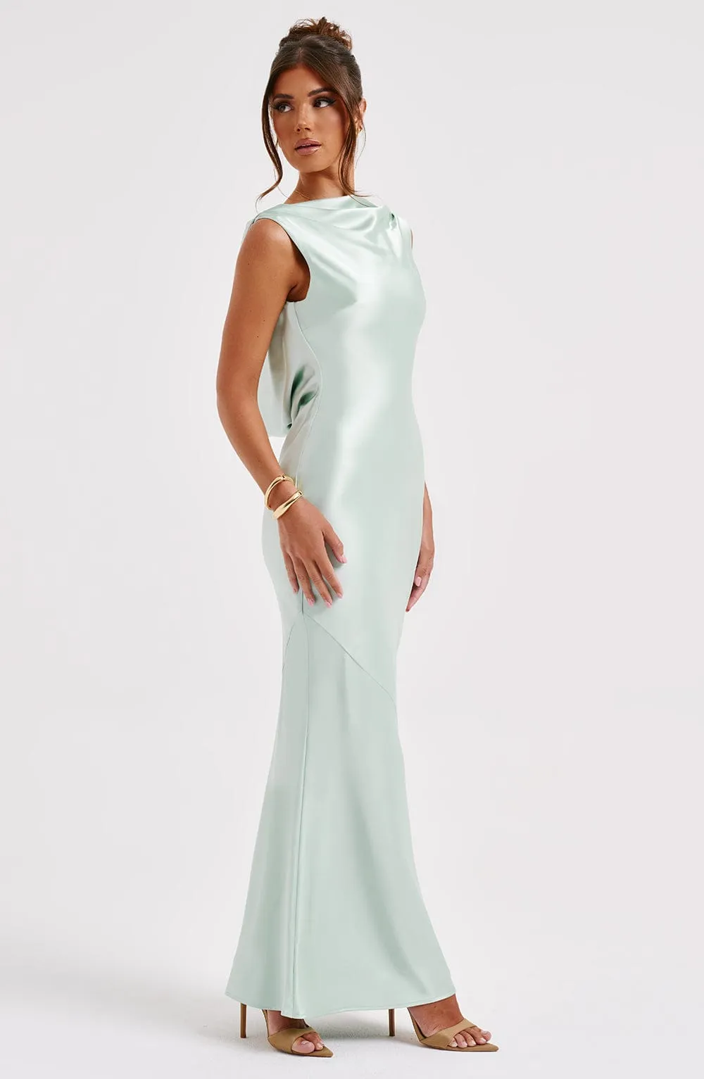 Azuri Maxi Dress - Turquoise sold by Babyboo Fashion product image thumbnail 5
