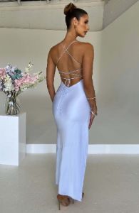 Misha Maxi Dress - Baby Blue sold by Babyboo Fashion