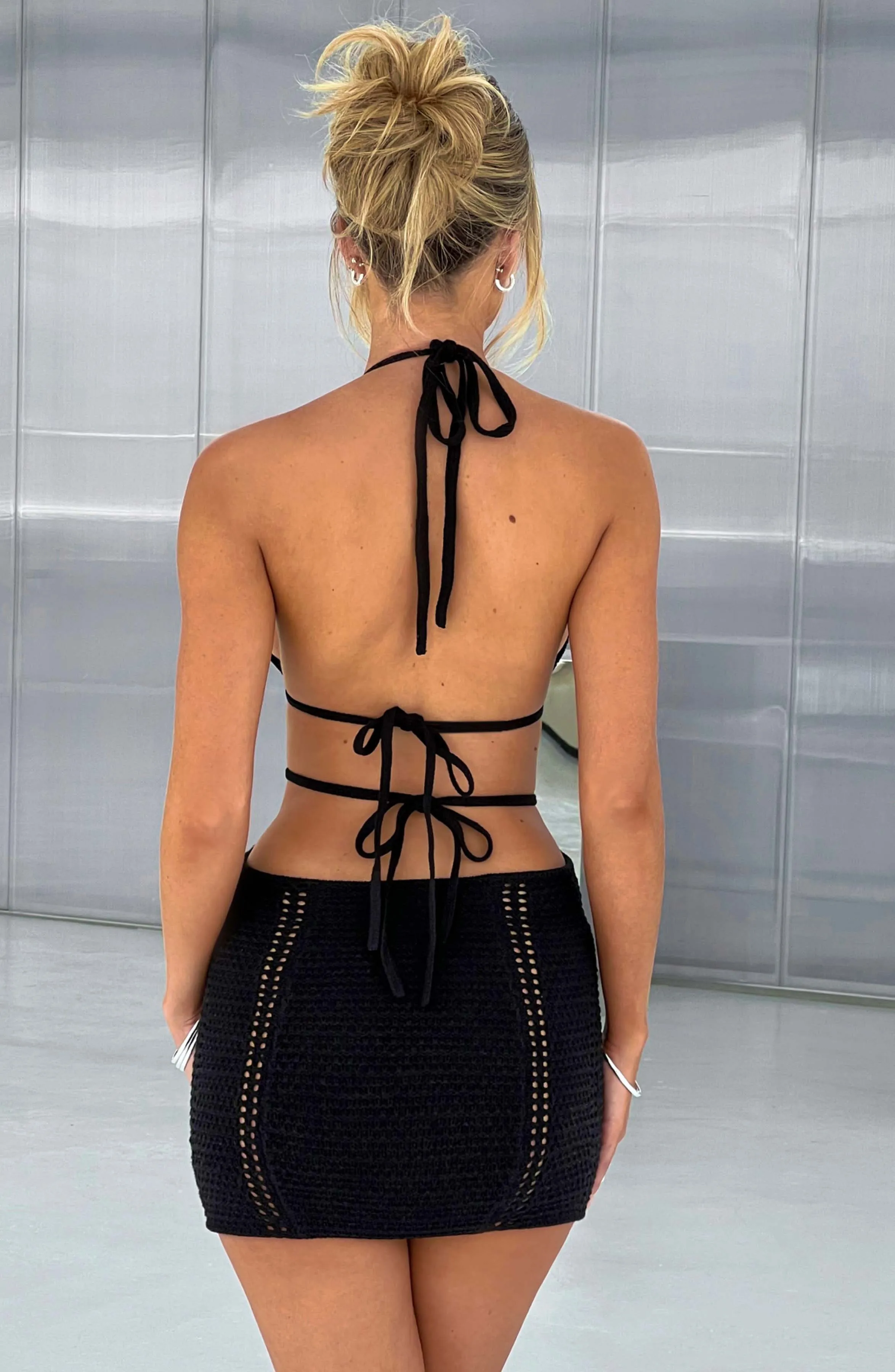 Selena Mini Dress - Black sold by Babyboo Fashion product image thumbnail 2