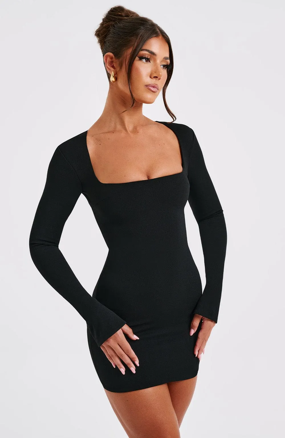 Priya Mini Dress - Black sold by Babyboo Fashion product image thumbnail 5