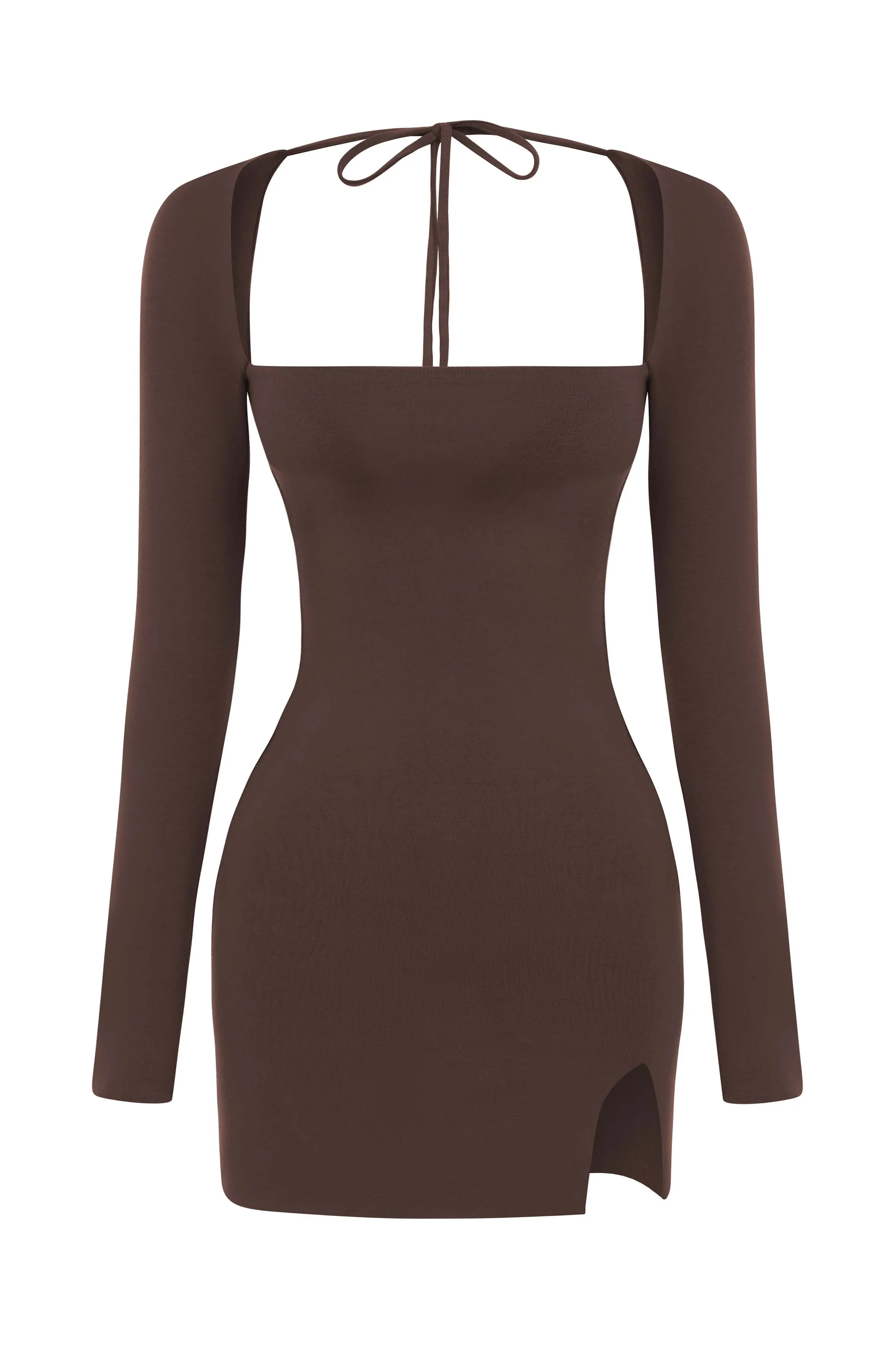 Brylee Mini Dress - Chocolate sold by Babyboo Fashion product image thumbnail 5
