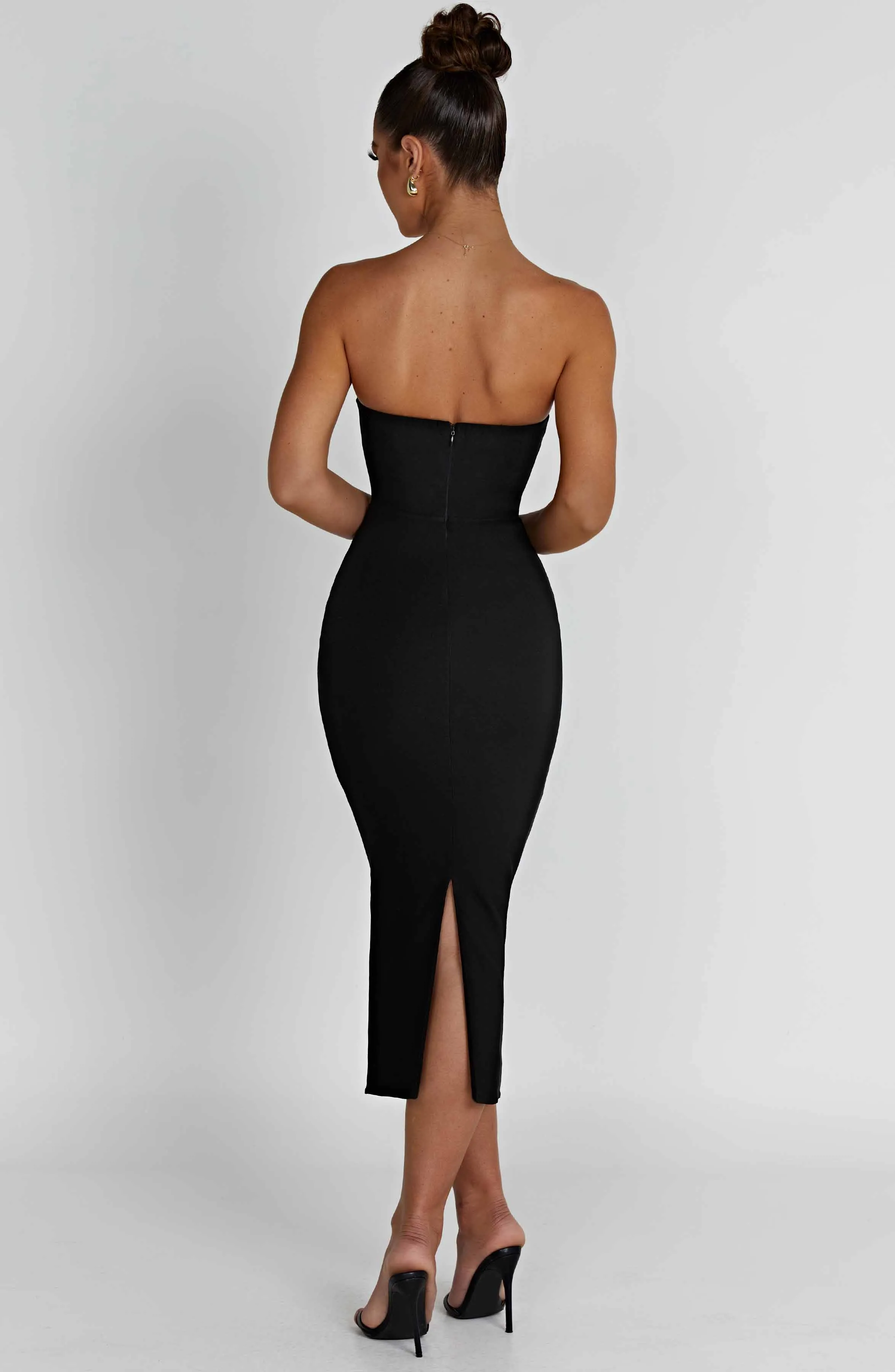 Amore Midi Dress - Black sold by Babyboo Fashion product image thumbnail 3