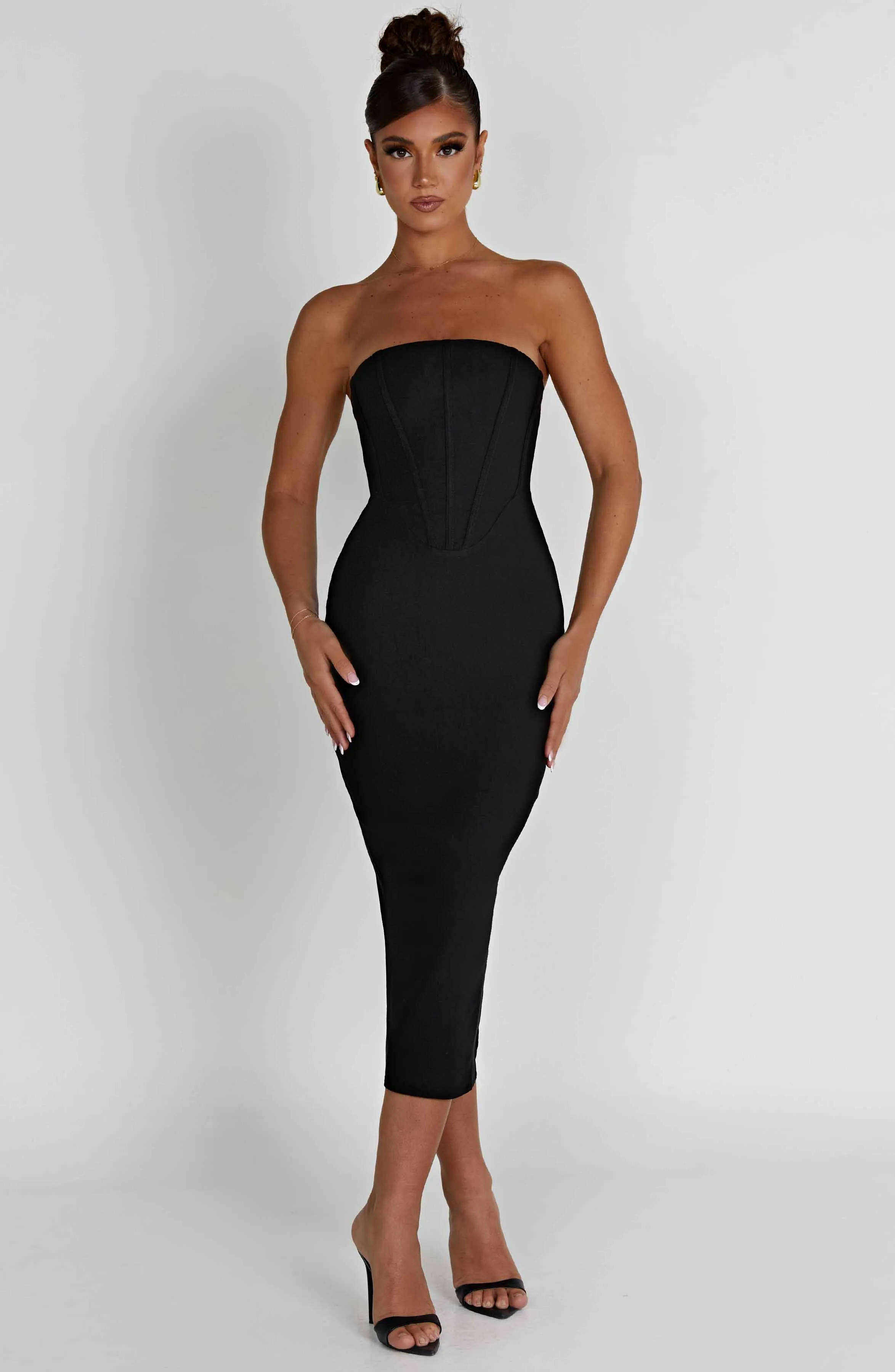 Amore Midi Dress - Black sold by Babyboo Fashion product image thumbnail 2