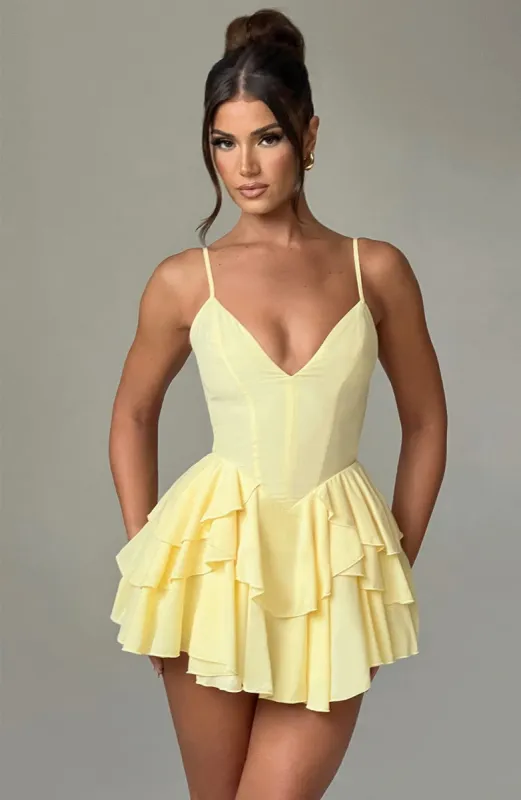 Veena Playsuit - Lemon sold by Babyboo Fashion