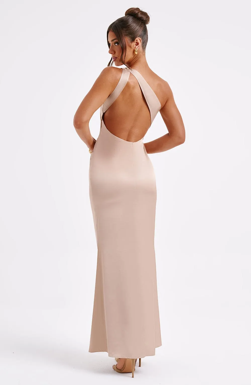 Arizona Maxi Dress - Champagne sold by Babyboo Fashion product image thumbnail 5