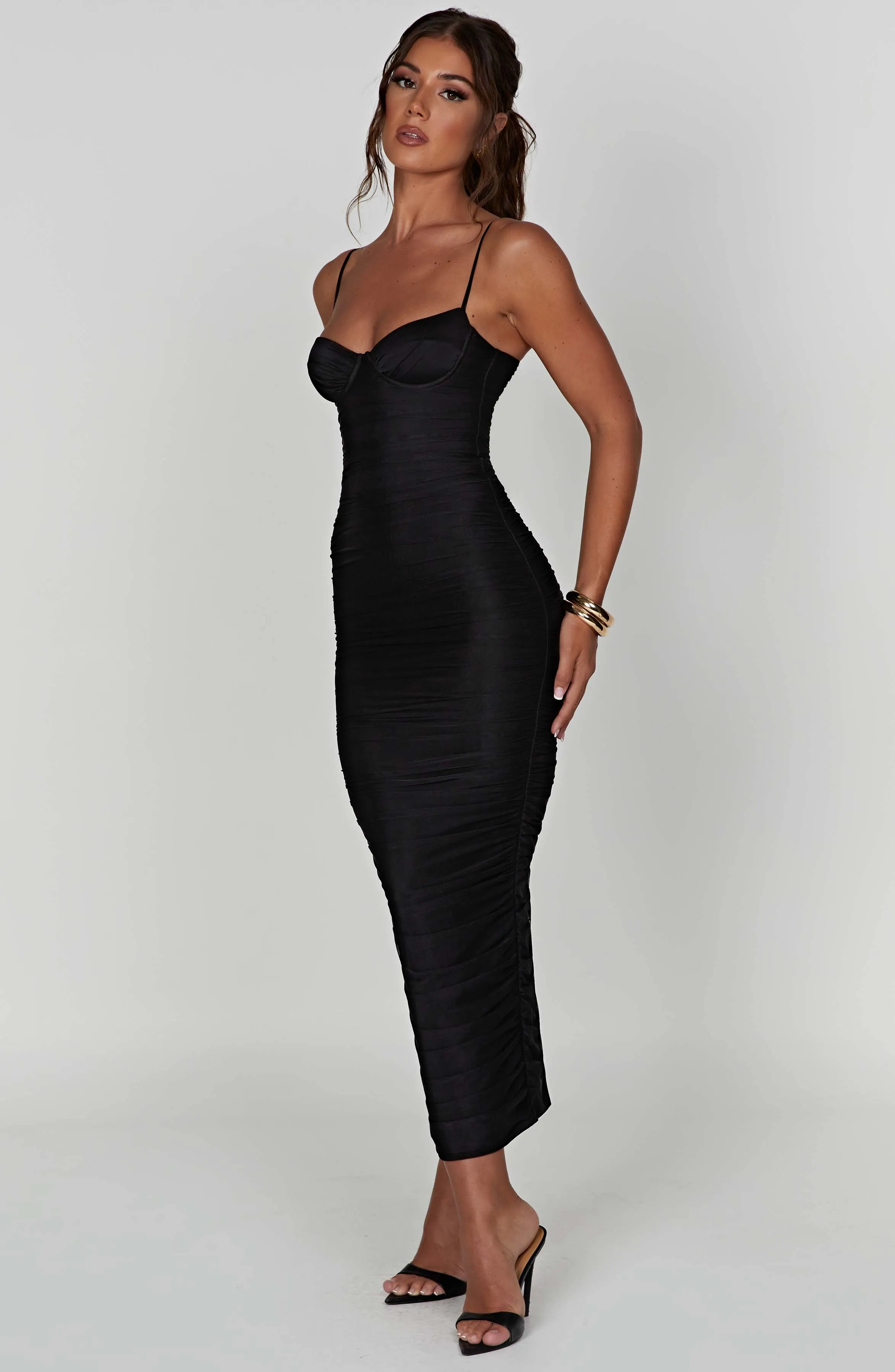 Rochelle Maxi Dress - Black sold by Babyboo Fashion product image thumbnail 4