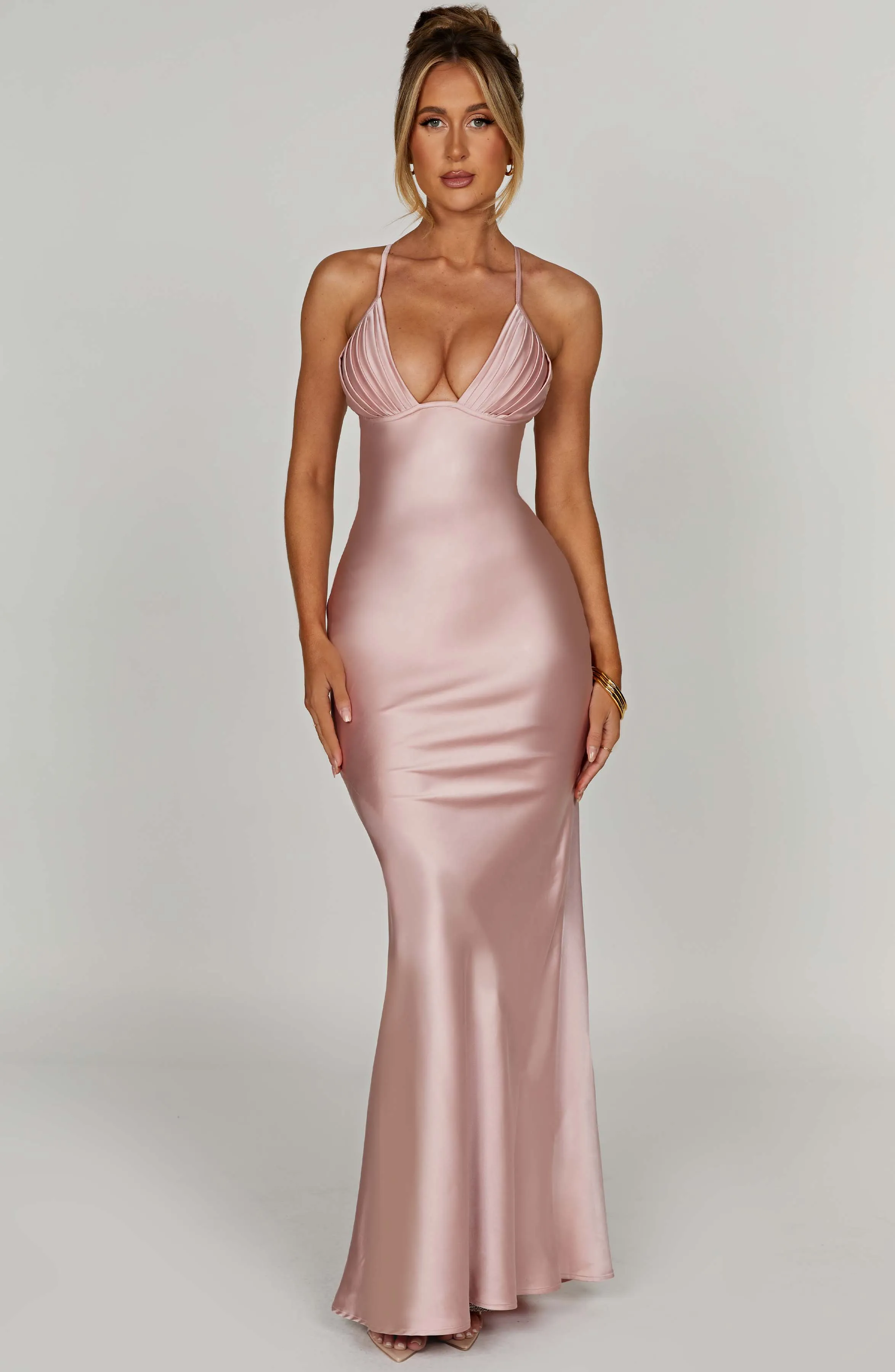 Miriam Maxi Dress - Blush sold by Babyboo Fashion product image thumbnail 4